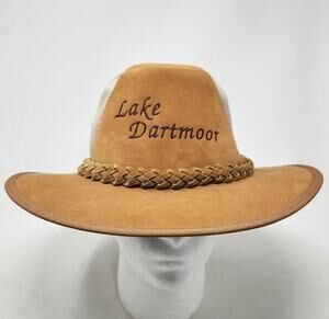 Dorfman Pacific DPC Soaker Hat Mens L/XL Wide Brim Brown Golf Hat Lake Dartmoor